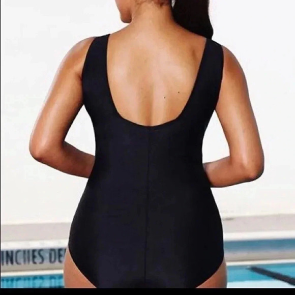 SWIMSUITS For All brand NWT Underwater Floral Sport One Piece Swimsuit in size 8 - Picture 2 of 12